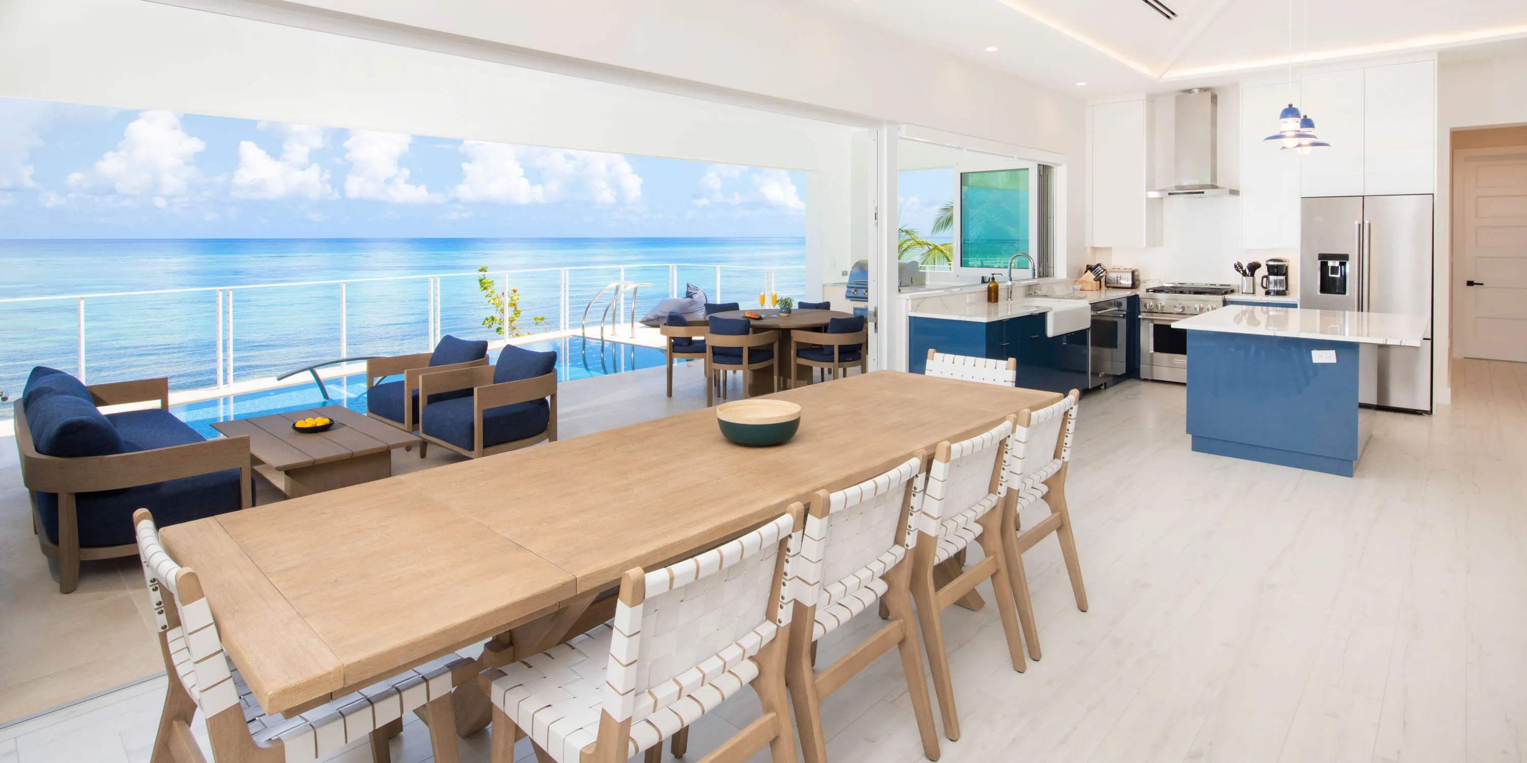 Willow Beach — interior living spaces — luxury villa in Grand Cayman