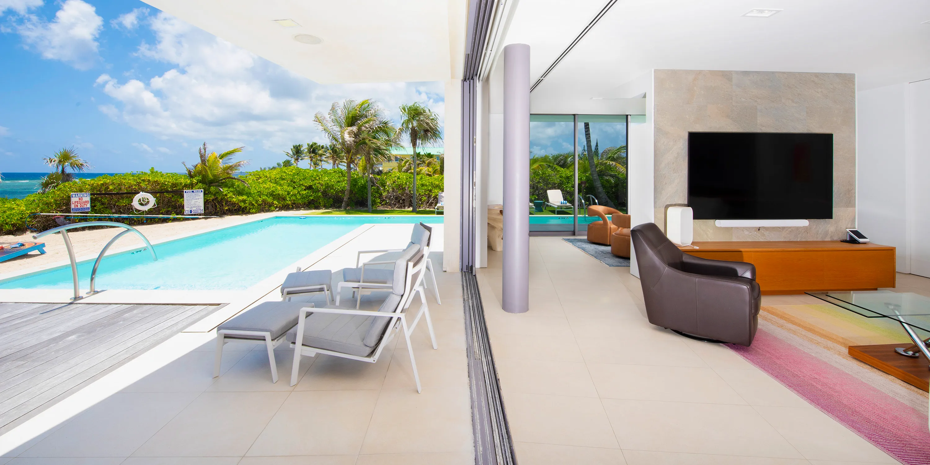 Olympus: 5-Bedroom Oceanfront Villa in Rum Point photo 11