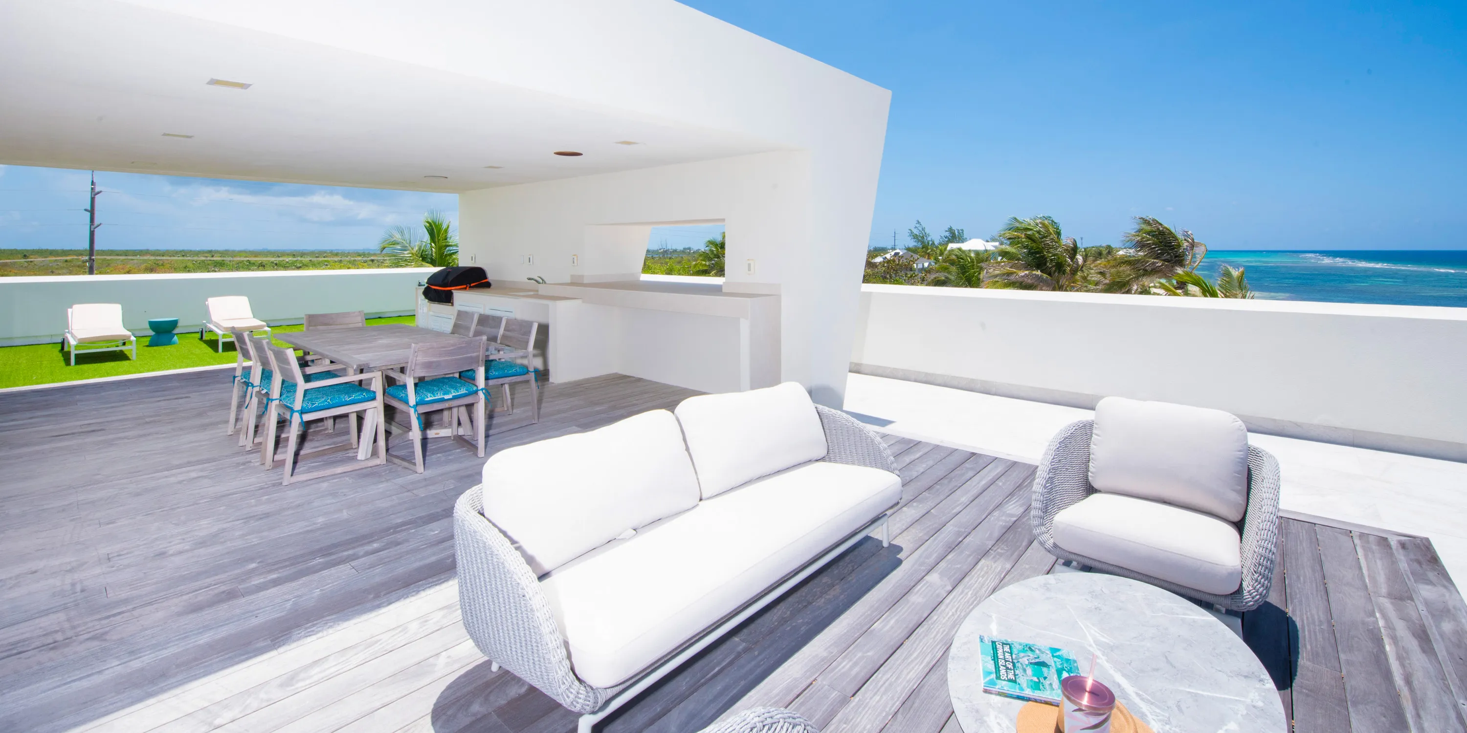 Olympus: 5-Bedroom Oceanfront Villa in Rum Point photo 35