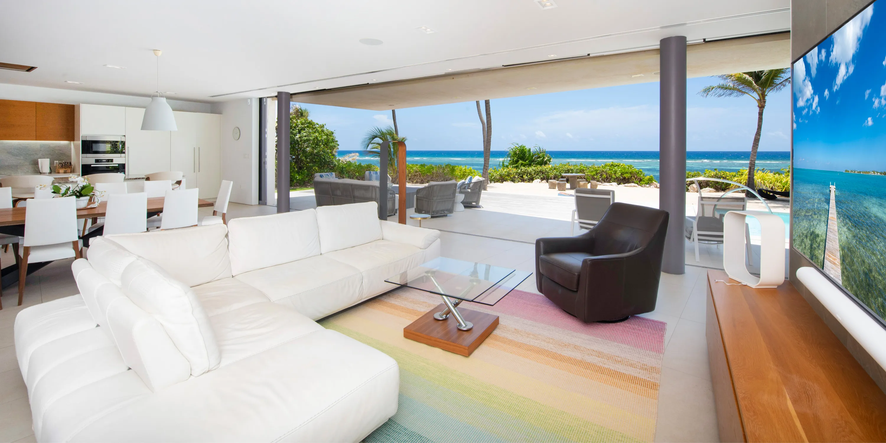 Olympus: 5-Bedroom Oceanfront Villa in Rum Point photo 37