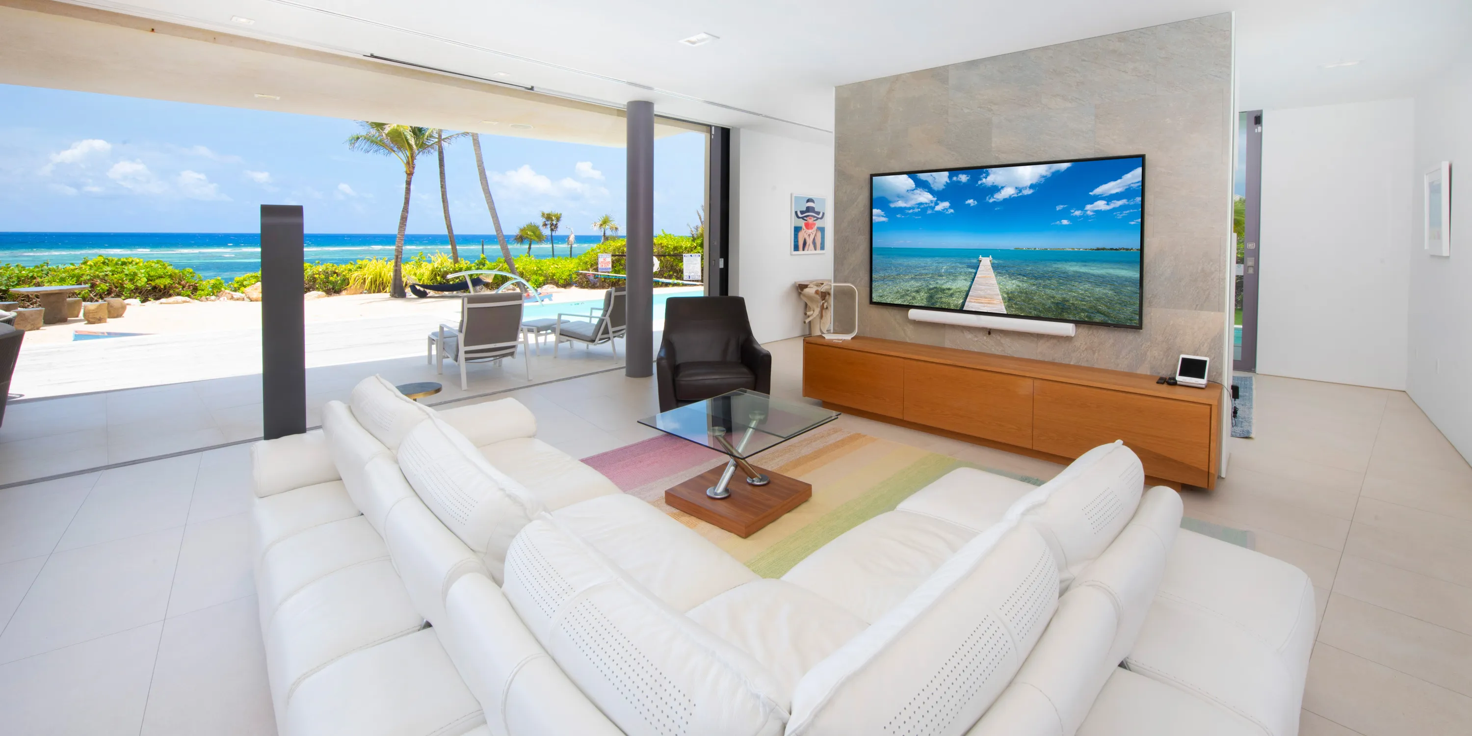 Olympus: 5-Bedroom Oceanfront Villa in Rum Point photo 41
