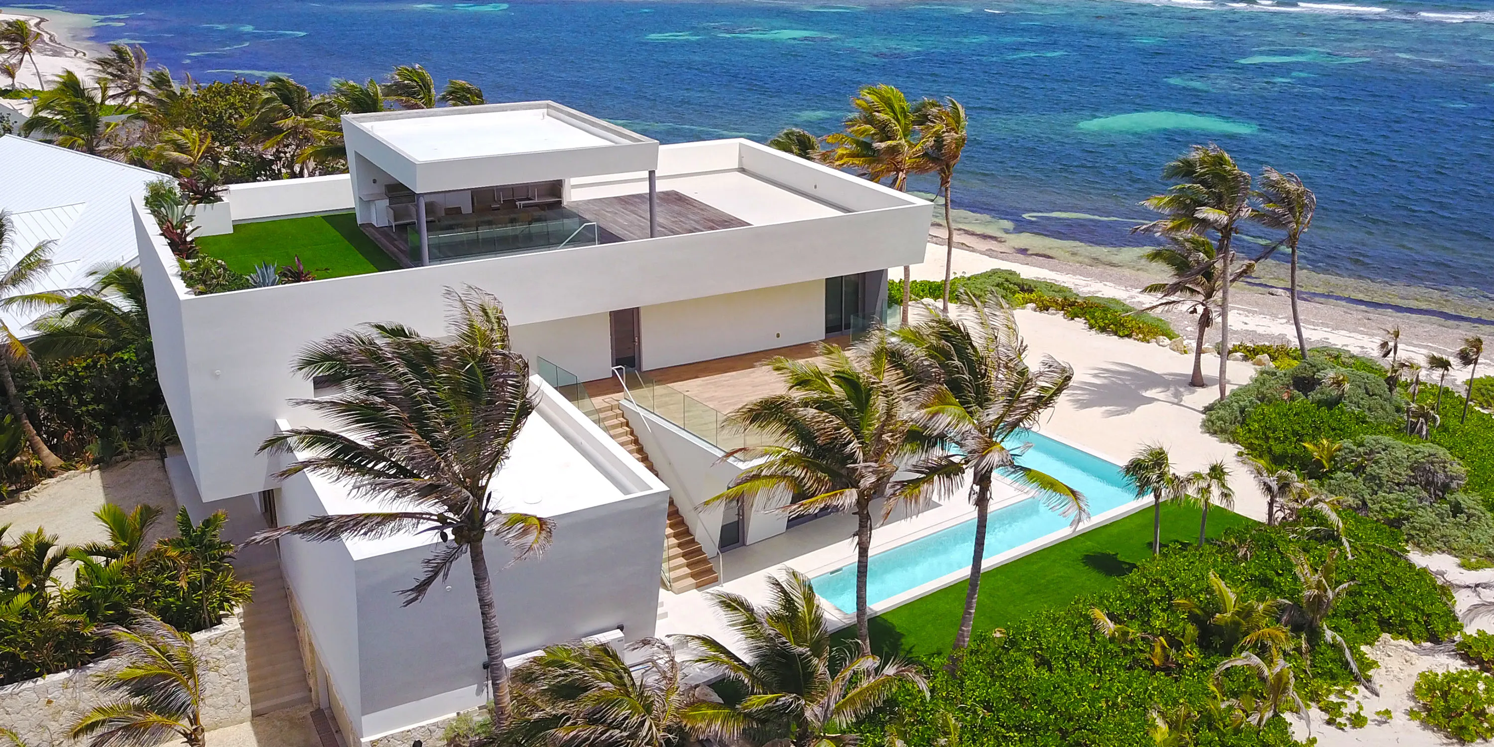 Olympus: 5-Bedroom Oceanfront Villa in Rum Point photo 46